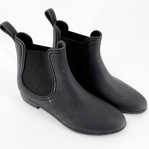 Jeffrey Campbell Matte Black Chelsea Boots